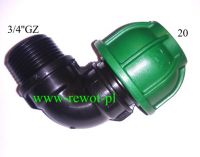 KOLANO PE 20-3/4"gz (IRRITEC)